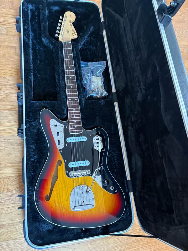 Fender FSR Thinline Jaguar 2012 - Sunburst image 1