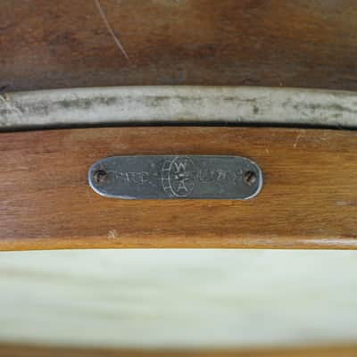 Walberg & Auge 28" Early 1900's Hinged Bass Drum image 5