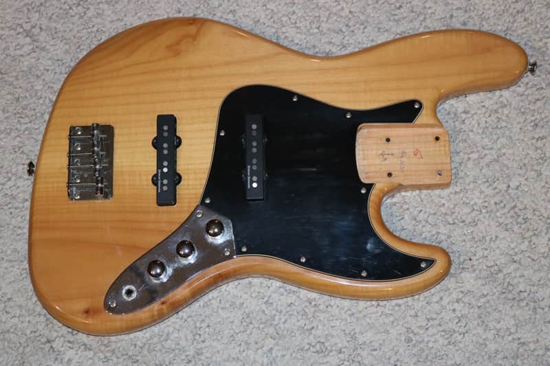 Beautiful Squier Vintage Modified Jazz Bass Body - Duncan Designed Pickups - No Tariffs image 1