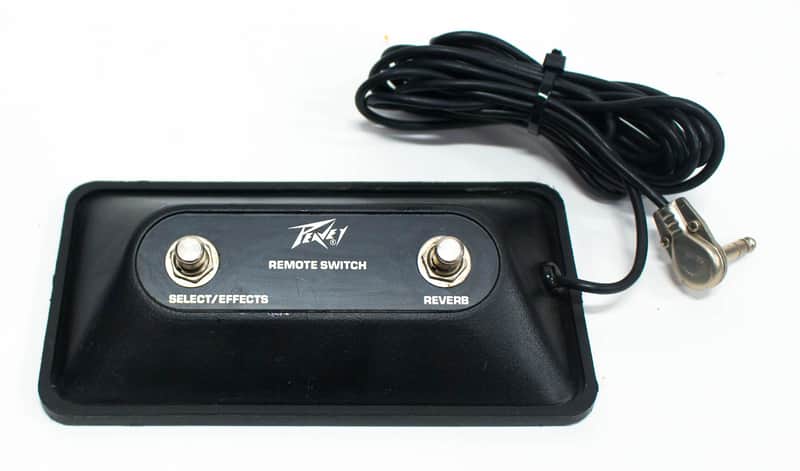 Peavey Remote Switch - Two-Button Footswitch for Peavey Amps | Reverb