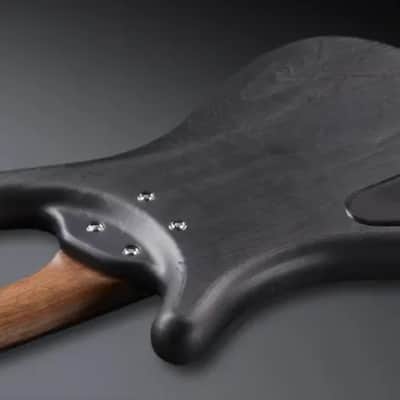 Warwick Pro Series Corvette $$ | 4 String | Nirvana Black Transparent Satin image 4
