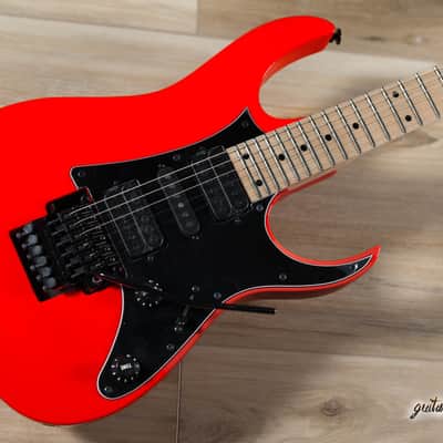 Ibanez RG550 Genesis Made-In-Japan HSH Guitar – Road Flare Red image 8