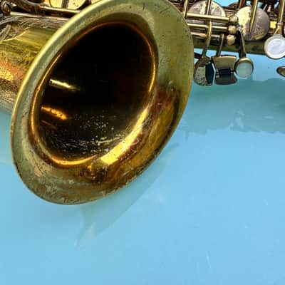 Selmer SBA altosax 1953/54 - Original gold laquer image 8