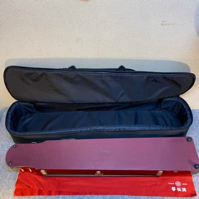 Taisho Goto - Nagoya harp.  Keyed lap steel like Japanese instrument with soft image 24