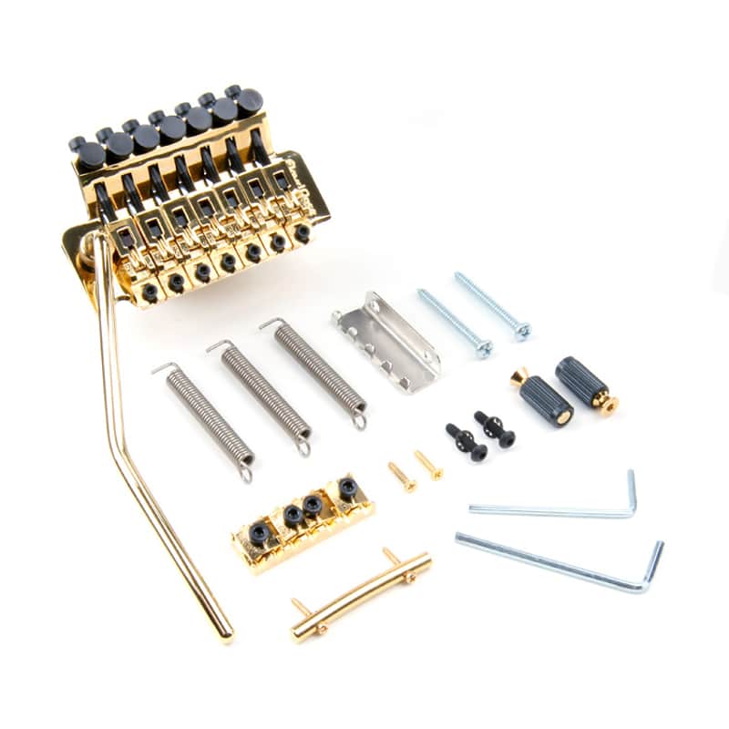 Authentic Floyd Rose Original 7-String Tremolo System - Gold image 1