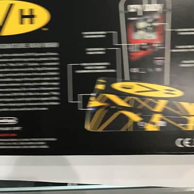 Dunlop EVH SIGNATURE WAH CRY BABY PEDAL LATE  - BLACK/YELLOW image 8