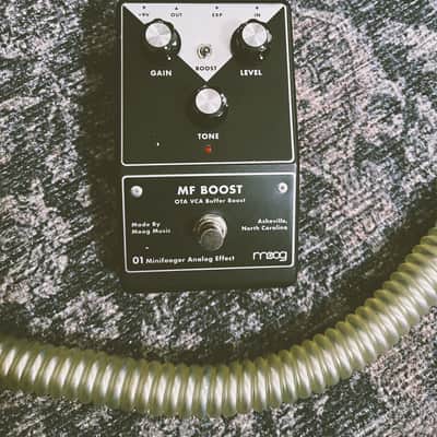 Moog Minifooger MF Boost v2 2010s - Black image 1