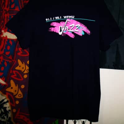 wfmu fm radio 91.1 jazz new jersey usa 25" s woman tee - jazz indie rock punk blues folk avant garde image 2