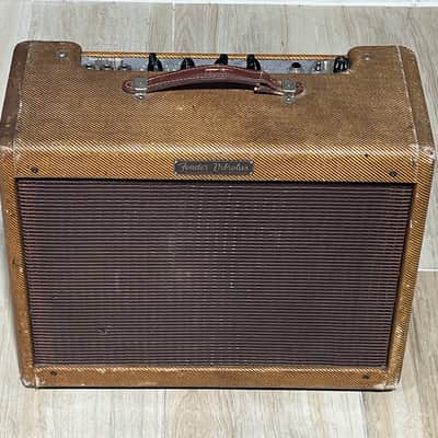 Fender Vibrolux Amp 1959 a very cool & vibey Tweed Vibrolux serviced & ready to enjoy. image 2