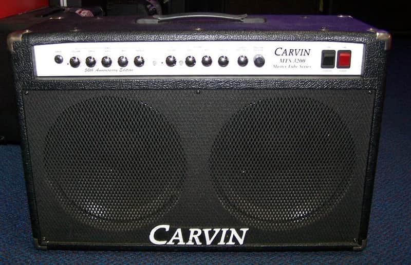 Carvin MTS 3200 Master Tube Series Guitar 2x12 Combo Amp 100 Watts Reverb image 1