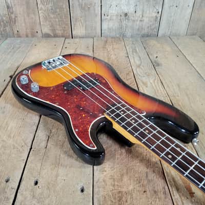 Fender Precision Bass 1963 Refin w/ New Modern HSC - Sunburst image 9