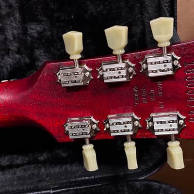 Gibson SG Special EMG Upgrade Satin Cherry Electric Guitar w Case image 13