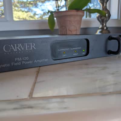 Carver PM 120 Magnetic Field Amp - Black image 4