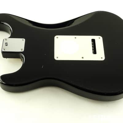 USED 2002 Fender MIM Standard Strat BODY & HARDWARE Guitar Black image 2