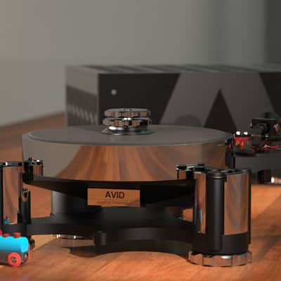 AVID ACUTUS REFERENCE MONO - Chrome Turntable - NEW! image 4
