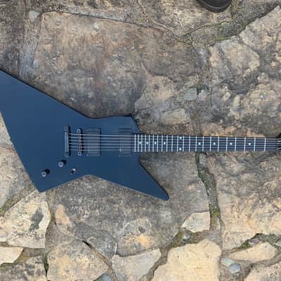 ESP MX250 Explorer 1993 Black NOS condition bell truss rod Metallica Hetfield model image 1