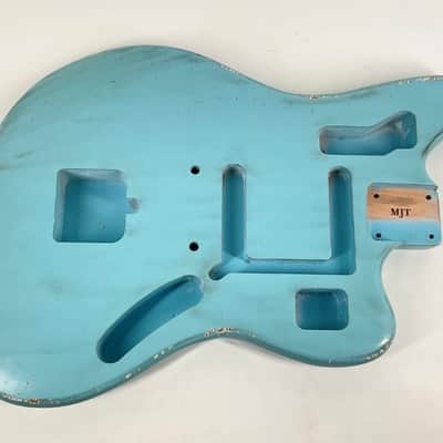 MJT Lightweight Jaguar Body 2026 - Aged Nitro Seafoam Green (Turqoise) image 2