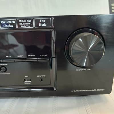 Denon Denon AVR-S530BT 5.2-channel home theater receiver with Bluetooth 2010 - Black metal cabinet image 3