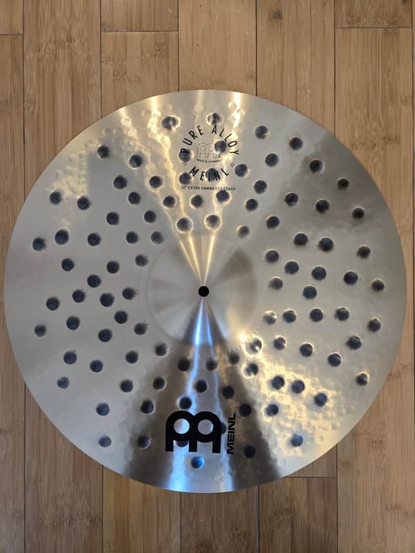 Cymbals - Meinl Pure Alloy 20" Extra Hammered Crash image 1