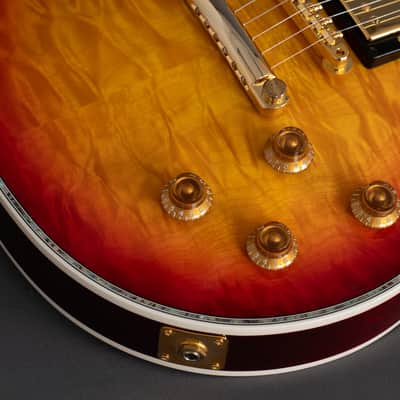 Gibson Les Paul Custom Ultima 5A-Quilt "Tree of Life" 2025 - Fireburst image 10