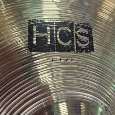 Meinl 14" HCS Hi-Hat Cymbals (Pair) 2007 - Present - Brilliant image 3