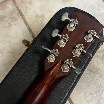 1933 CF Martin 0-18 Parlor Guitar Sunburst w case image 12