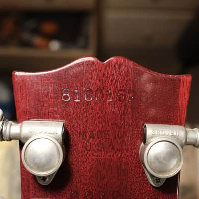 1981 Gibson Les Paul Heritage 80 Standard Rare Wine Red LP Tim Shaw image 16