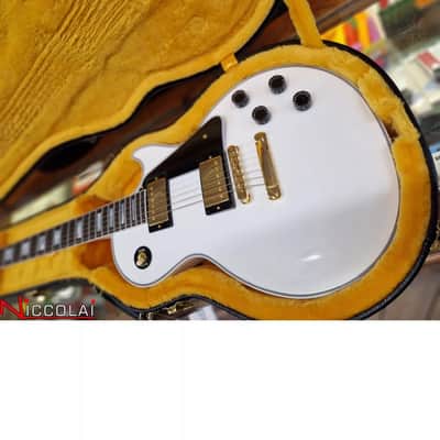 Immagine Gibson Les Paul Custom w/ Ebony Fingerboard Gloss Alpine White - 6