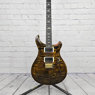 Paul Reed Smith PRS Custom 24 Core 10 Top 6 String Electric Guitar Yellow Tiger image 1