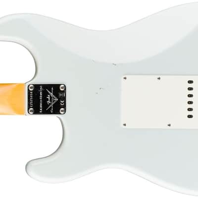NEW! 2024 Fender #143 Limited Edition '62 Poblano Strat Journeyman Relic w/ Closet Classic Hardware - Super Faded Aged Sonic Blue - Only 7.2 lbs! - Authorized Dealer - Serial #CZ575858 image 24