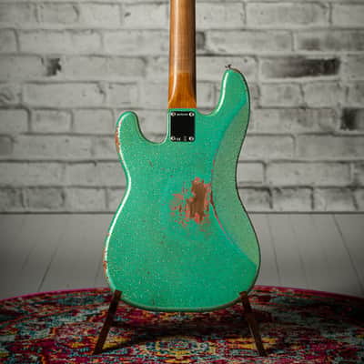 Fender Custom Shop ’59 P-Bass Heavy Relic - Aged Seafoam Green/Faded Tahitian Coral image 18
