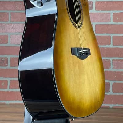 Yamaha TAG3 C TransAcoustic Dreadnought Acoustic-electric Guitar - Sand Burst image 7