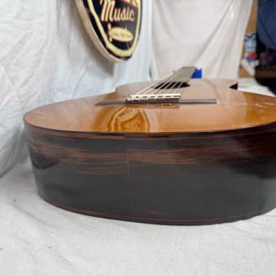 Kevin Mathers Concert Classical Acoustic Guitar - crack/hole in top - with Case 2006 image 17