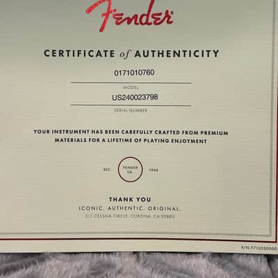 Fender American Professional II FSR Thinline Stratocaster - Transparent Shell Pink /8lbs. 1.8oz #US240023798 image 10