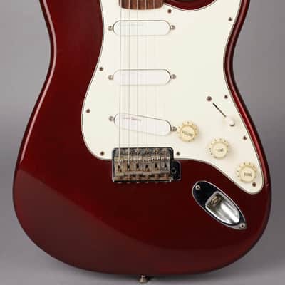 Fender USA Yngwie Malmsteen Signature Stratocaster - 1997 - Candy Apple Red w/Rosewood image 2