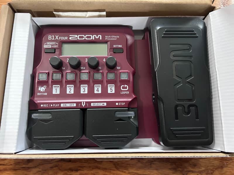 Zoom B1X Four 2019 - Present - Red image 1