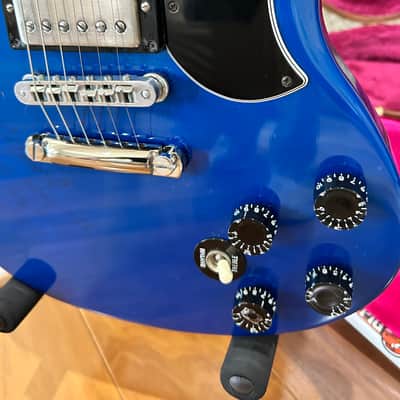 Gibson SG Standard "Small Guard" 1991 Candy Apple Blue image 12