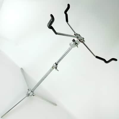 Slingerland Snare Drum Stand#802 Flush Base Tripod+Ratchet Basket Flat Niles 60s image 1