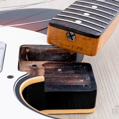 1983 Fender JV '62 Telecaster Custom TL62B-65 Sunburst w/ Case, Japan MIJ Fujigen image 16