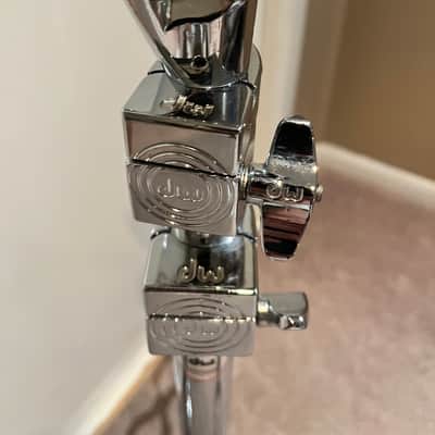 DW DWCP9700 9000 Series Heavy Duty Double-braced Straight/Boom Cymbal Stand 2010s - Chrome image 5