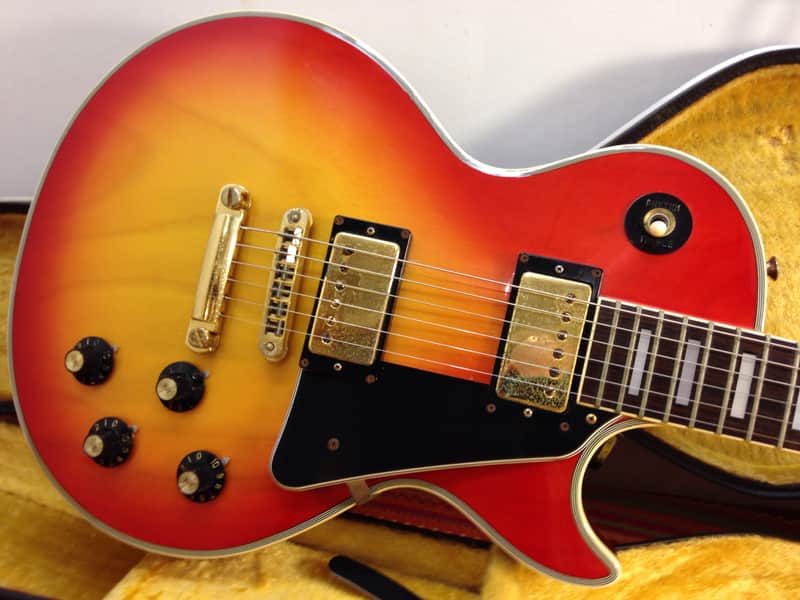 ギター 1978 Gibson Les Paul custom greco 1978 Greco Les Paul Custom EG600PR Cherry Sunburst | Guitar Chimp