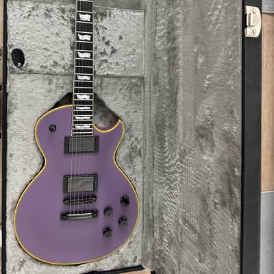2021 ESP Eclipse CTM I FT Reversed Flag Inlays - Purple Satin (One and only) Mint/Like B-New! image 17