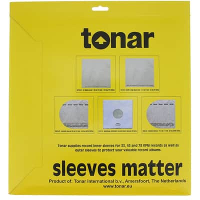 Tonar - Nostatic sleeves 12 inch (30 cm) LP records image 2