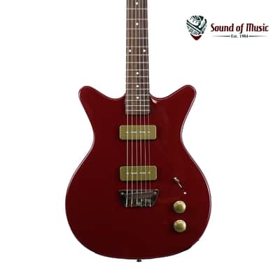 Danelectro Dan O. Mano Electric Guitar - Maroon image 1