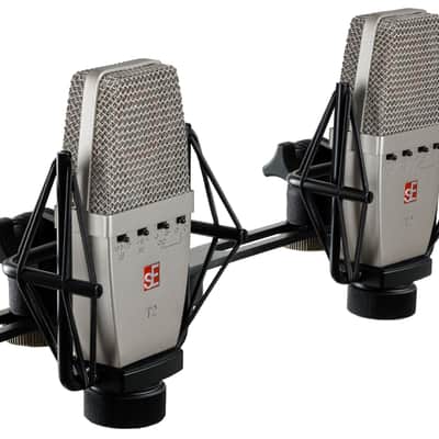 sE Electronics SE-T2-PAIR Factory Matched Pair of T2 Large Diaphragm Condenser Microphone image 2