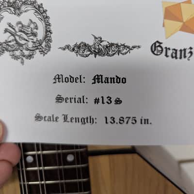 Granzin Mandolin 13s custom design 26 image 4