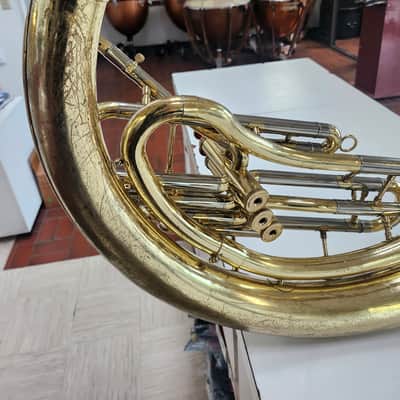 Very Good Used Yamaha YSH-411 Brass Sousaphone with Case and Mouthpiece image 17