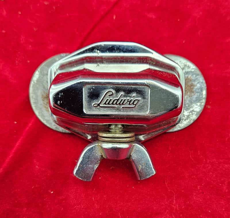 Ludwig Vintage Tom Mount 1970s - Chrome image 1