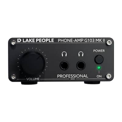 Lake People LP-G103-S MKII Cinch Stereo Headphone Amplifier - Studio Quality image 1
