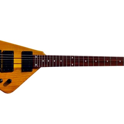 Spade Honey Clear With Floating Tremolo HH Pickups & Stiletto Case image 2